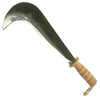 Mačeta 43 cm s koženou rukojetí
