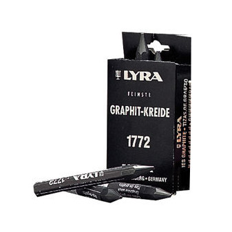 Křída grafitová Lyra 1772 - černá (12 ks)